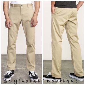 🔥 RVCA Men's The Weekend Stretch Chino Pant NWT